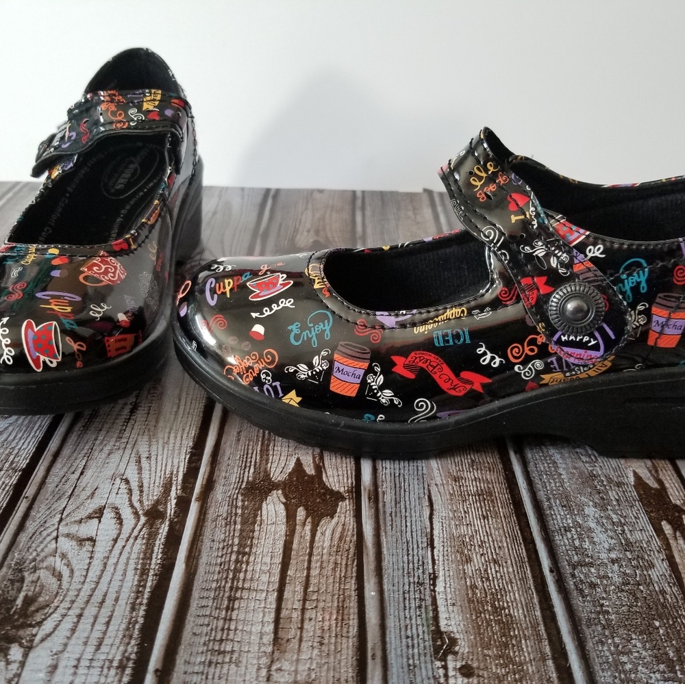 Easy Street java work Mary Jane shoes